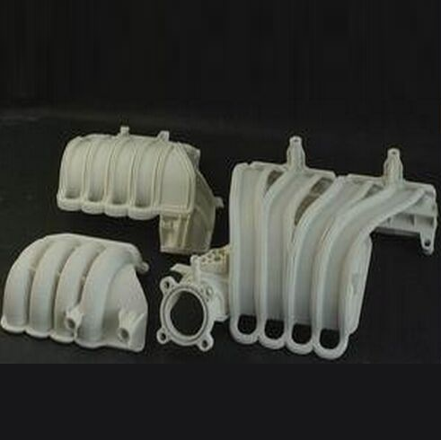 SLS laser powder sintering sample display